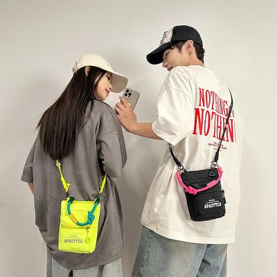 Leichte Handytasche Kontrastierende Umhängetasche Reise Crossbody-Tasche