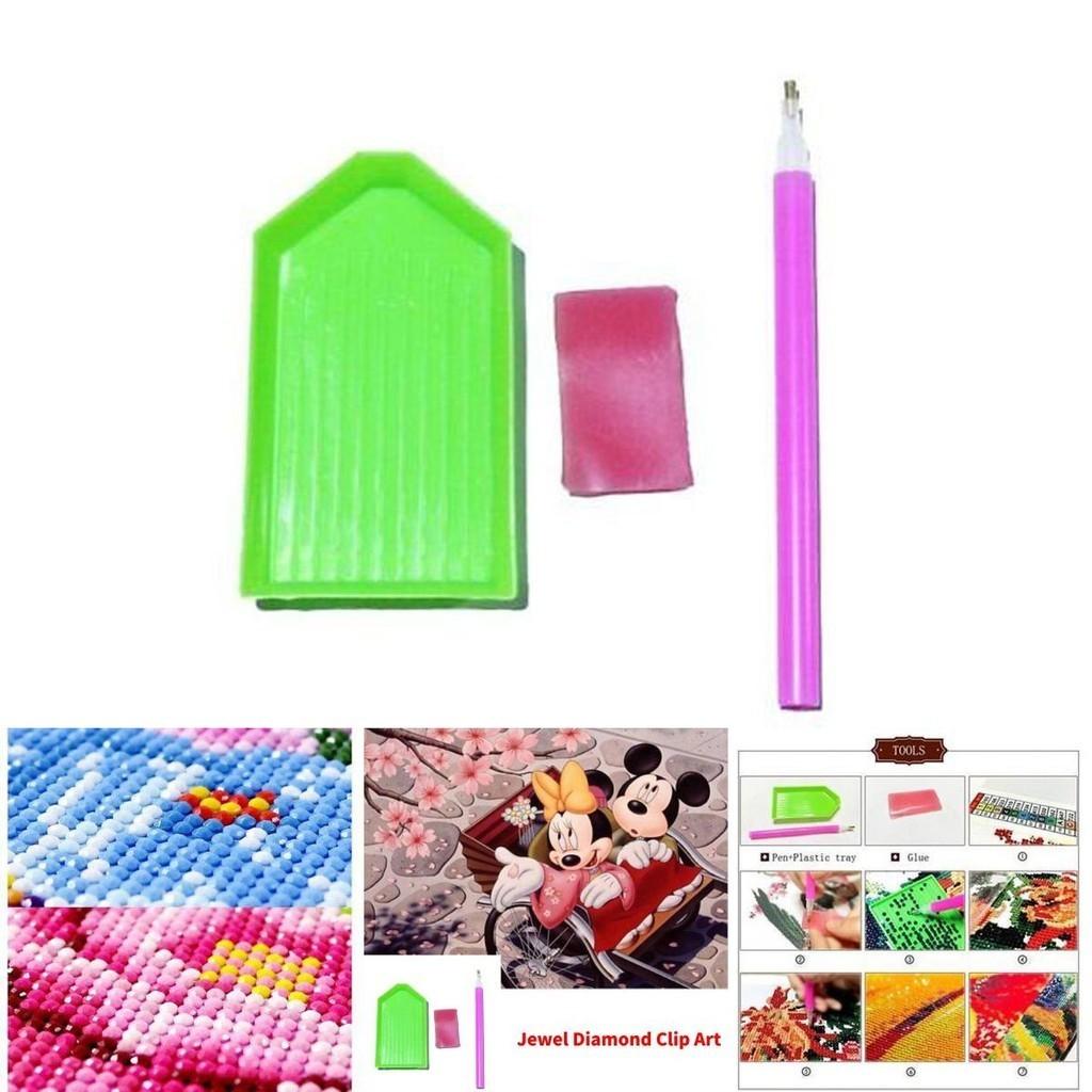 Professional Diamond Painting Tool Kit A4 Light Board Transparent Copy Table Point Drill Pen Clay Set