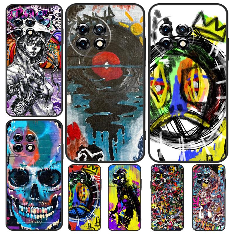 

Чехол Graffiti для OnePlus 11 8 9 10 Pro 8T 9RT 10R 10T OnePlus Nord 3 CE 2 Lite 2T N10 N20 N30 OnePlus Nord CE2Lite