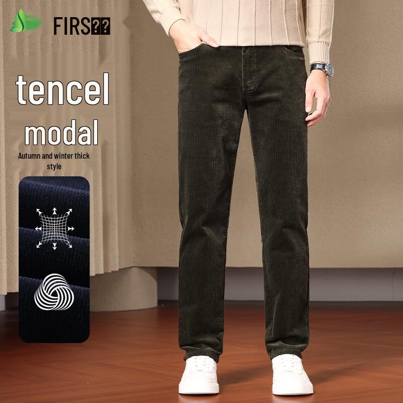 

FIRS Men s Autumn/Winter Thick Corduroy Casual Pants 31