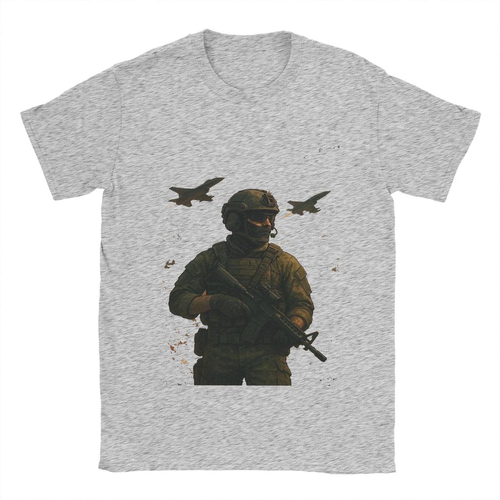 All Seasons Battlefield 6 Funny Games BF6 T Shirt For Unisex 100% Cotton T-shirts Short Sleeve Tops