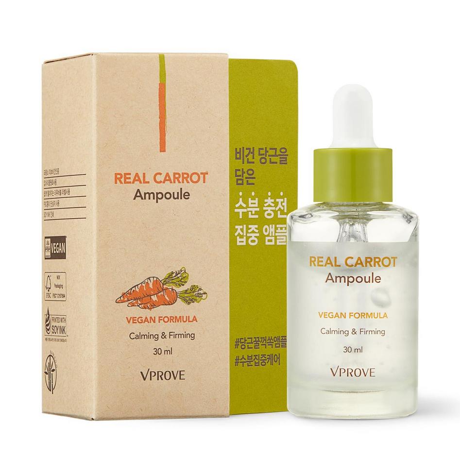 VPROVE Real Carrot Ampoule 30ml/ Nourishing, Moisturizing, Korean Cosmetics, Kbeauty