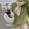 Candy Color Women's Loose Knit Sweater - Autumn/Winter 2026 Soft Casual Pullover