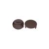 2Pcs Interior Door Panel Armrest Screw Cover Brown For Toyota Tacoma 2001-2004