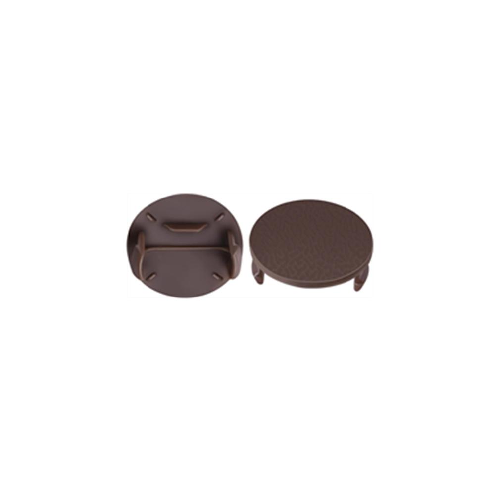 2Pcs Interior Door Panel Armrest Screw Cover Brown For Toyota Tacoma 2001-2004