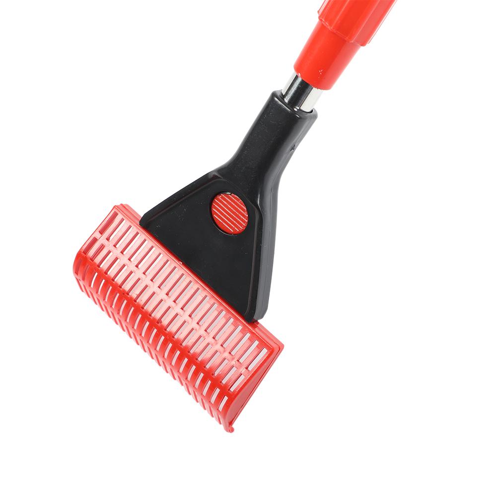 SX-12 3 in 1 Multi Function Fish   Cleaning Tool Telescopic Brush Algae Scraper Water Plants Rake Aquarium Cleaner