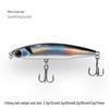 52mm Silver Fish Pencil Lure, 3.2g/5g Sinking Bait for All Water Layers, Ideal for Luofei and White Stripe Fish