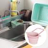 Food Waste Catcher ,Hanging Sink Strainer Colander, Home Quick Draining Kitchen Drain Basket