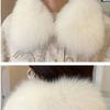 Autumn Women's Fox Fur Coat Thin Lightweight Fur and Leather Patchwork Leather Jacket