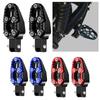1 pc Motorcycle modification accessories: aluminum alloy foot pedal, rear foot pedal, anti slip foot pedal