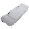 Inflatable Toddler Travel Bed Soft Flocking Dual Pillow Baby Blow Up Bed with Sides Pump Safety Belt Manual Pump