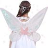 Slavnostní večírek oslnivé motýlí křídlo Halloweenská víla kostýmová rekvizita