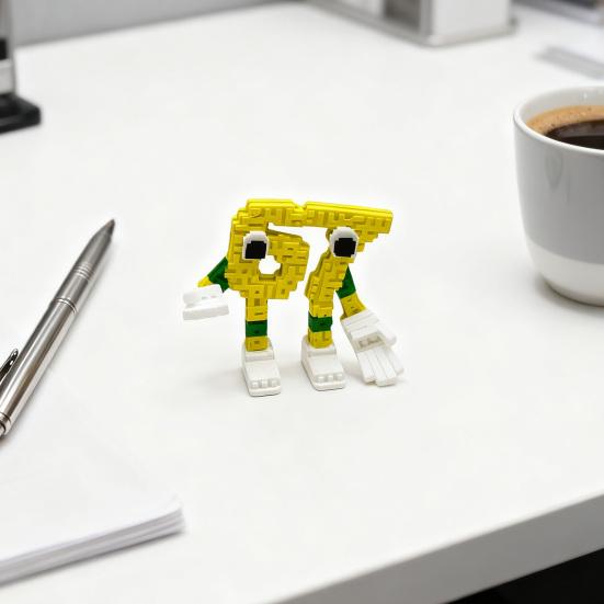 3D Printed 67 Figurine Six Seven Collectible Figure Cartoon Number Home Office Desktop Decoration Ornament Fans Gift