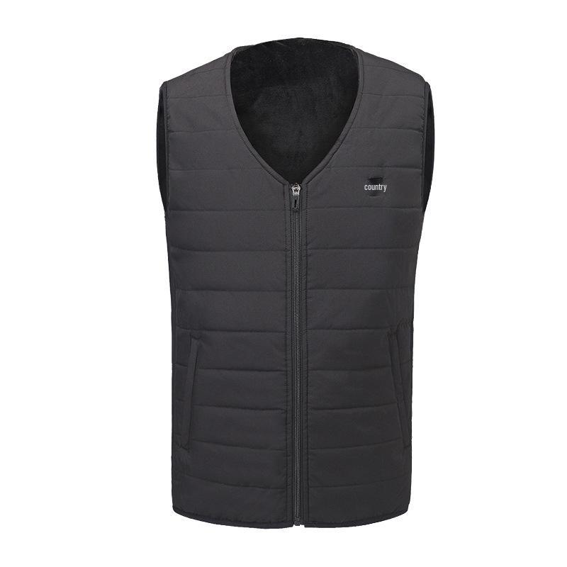Custom Smart USB Heated Outdoor Vest with Multi-Zone Warmth and Cotton Lining