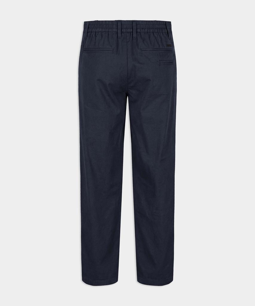 BIRBANTE Cool Stretch R.C Fit Elastic Waist Chino Pants - Dark Navy