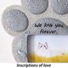 Resin Pet Gravestones Memorial Funeral Dog Cat Tombstone Photo Frame Saving Memorials Gravestones Dogs Keepsake Garden Ornament