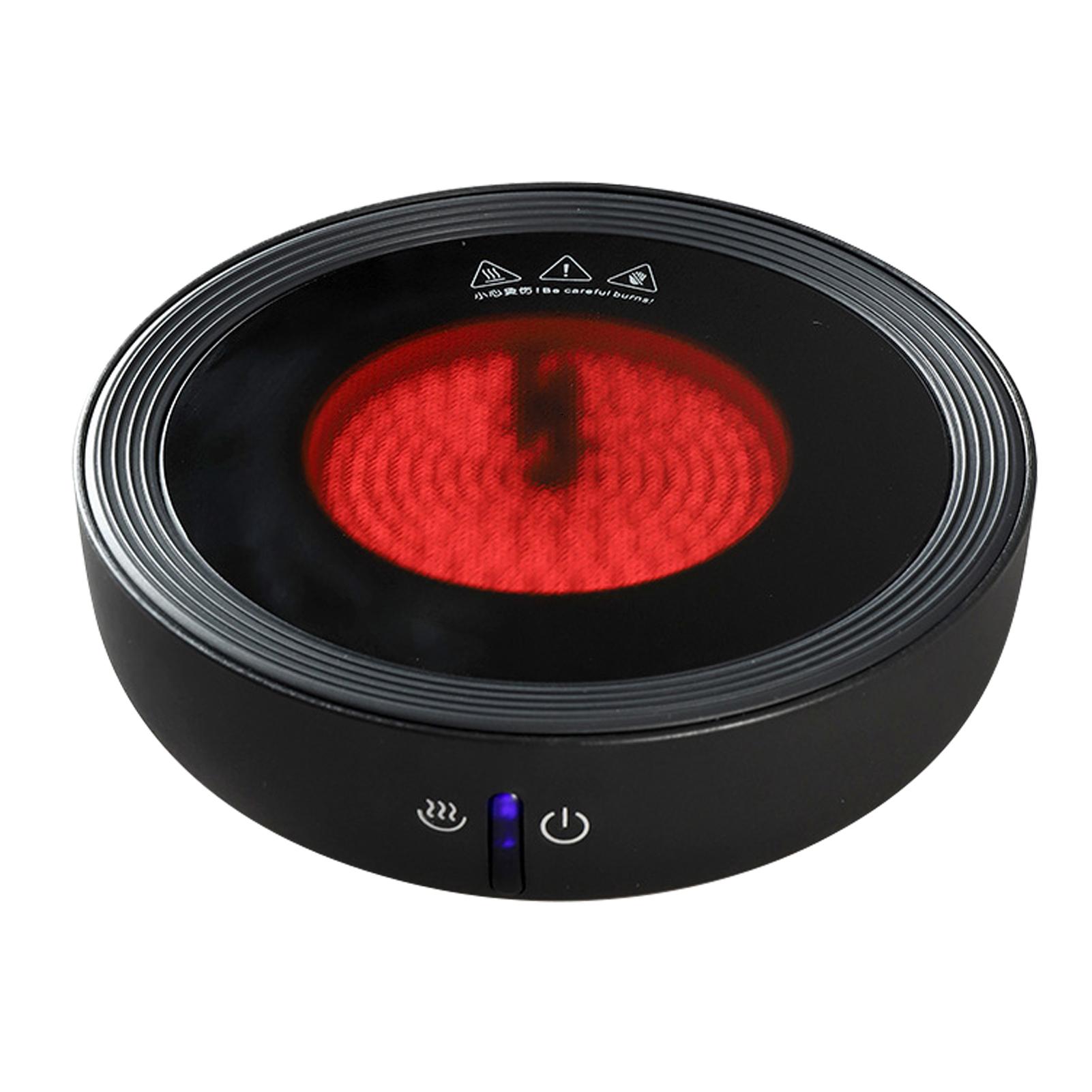 

Мини электрическая керамическая чайная плита термостойкая быстро нагревающаяся многофункциональная электрическая плита для чая чёрный