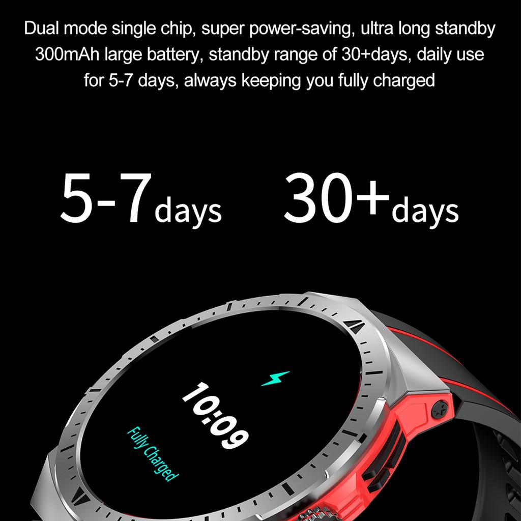HK52 1.43-inch AMOLED Screen Bluetooth-compatible Call Smart Watch Multiple Sports Mode Bracelet