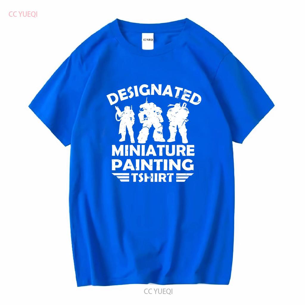 Lustiges Miniaturmalerei T-Shirt für Wargamer RPG-Fans und Tabletop-Gamer Wargaming dnd 40k Lang- oder Kurzarm Vintage