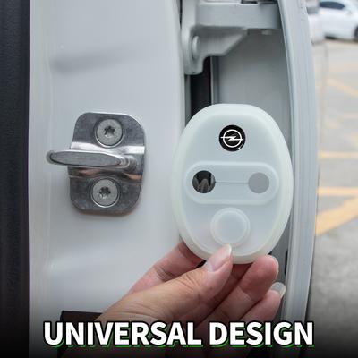 Protector de Puerta de Coche de Silicona - A Prueba de Golpes, Silencioso, a Prueba de Polvo Para Astra H G J Insignia Mokka Zafira Corsa Vectra C D Antara