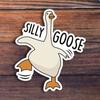 Cute Silly Goose Stickers Aesthetic Decals Laptop Luggage Skateboard Sticker for Water Bottle Tumblers Decorations Kid