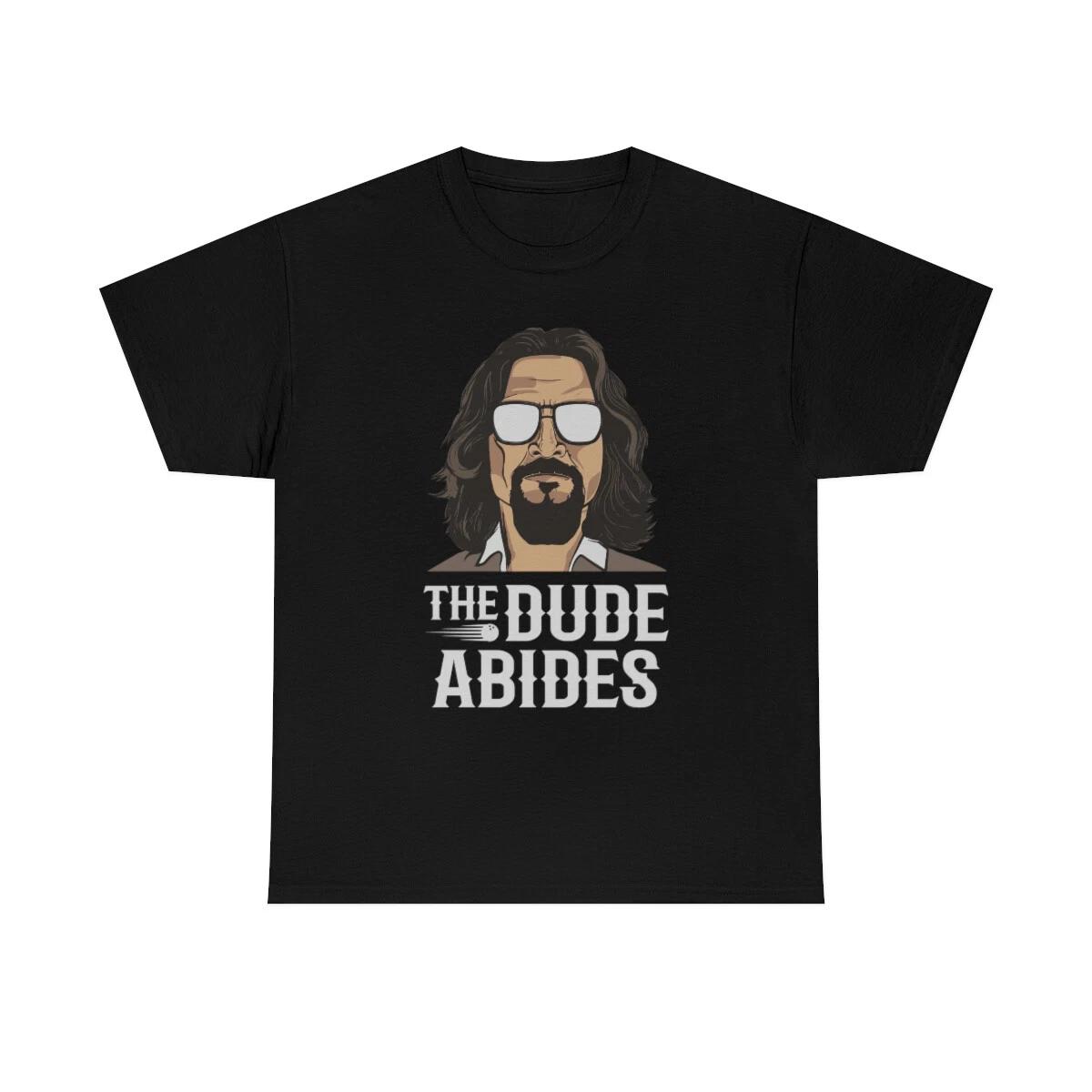 The Dude Abides Classic Iconic T-Shirt L