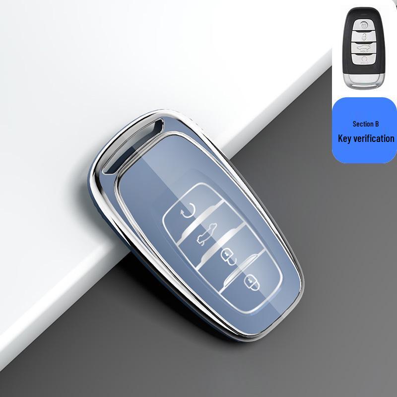 High-End Protective Key Case for Hongqi Models HS5, HS7, H5, H9, HS9, H7
