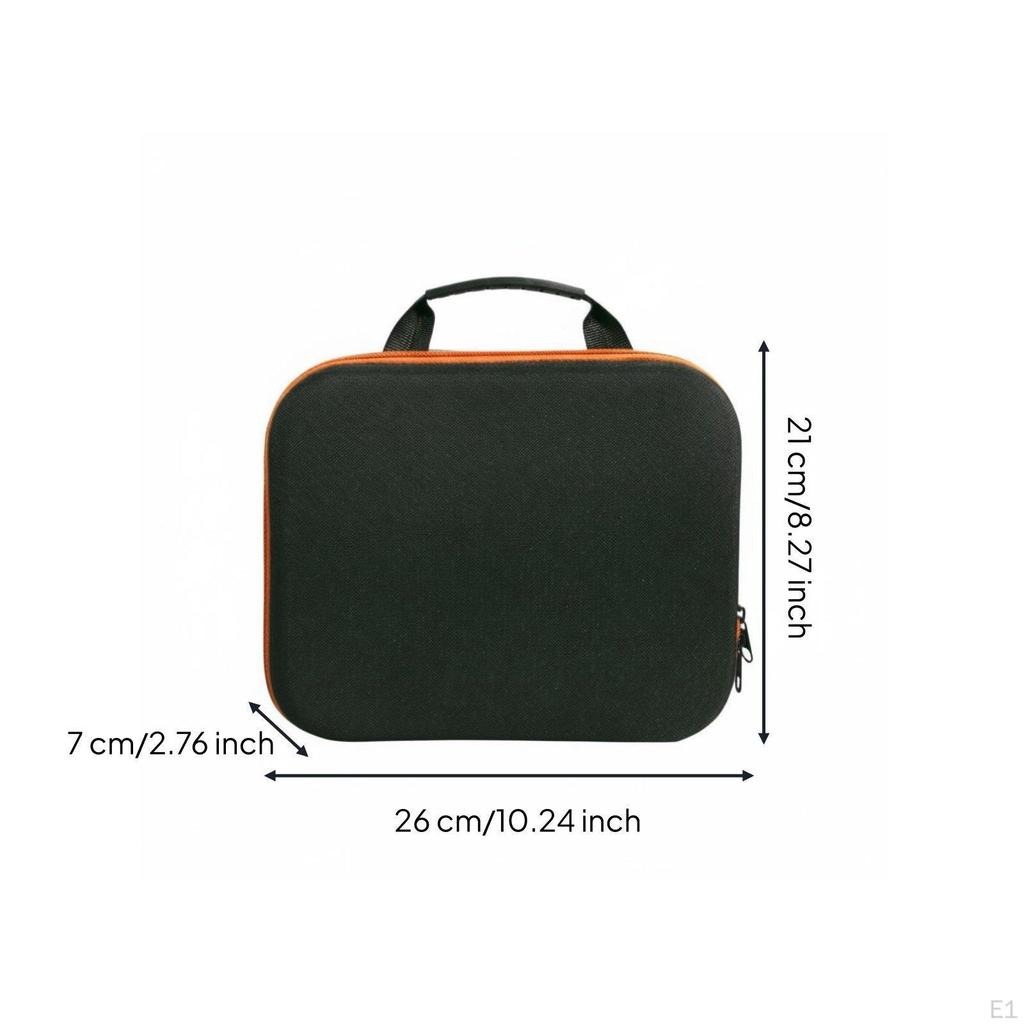 Electric Drill Case WearResistant EVA Tool Storage Box Internal Mesh Pocket Oxford Cloth