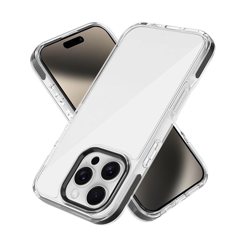 Suitable for iPhone17Pro Bayer Anti-yellow Mobile Phone Case, Scratch-proof 2.5MM Anti-drop Two-in-one Apple 16PM