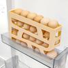 Slide-type Automatic Scrolling Egg Rack 4 Tier Egg Dispenser  Kitchen Dedicated