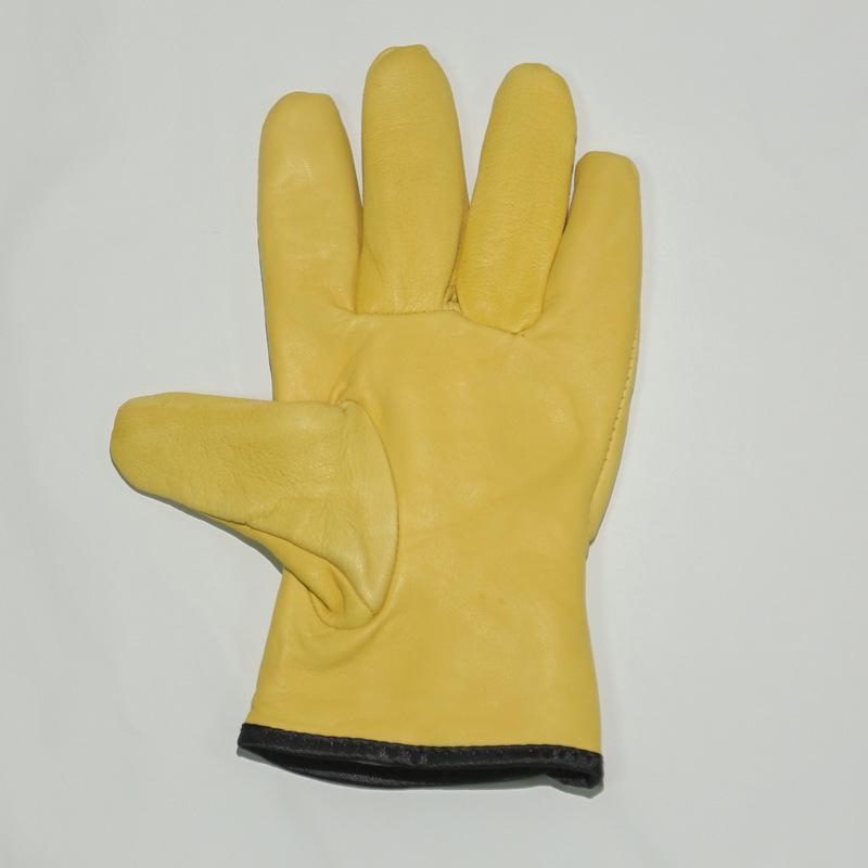 Soft Lambskin Welding Gloves - Protective Safety Gloves for Handling and Operations