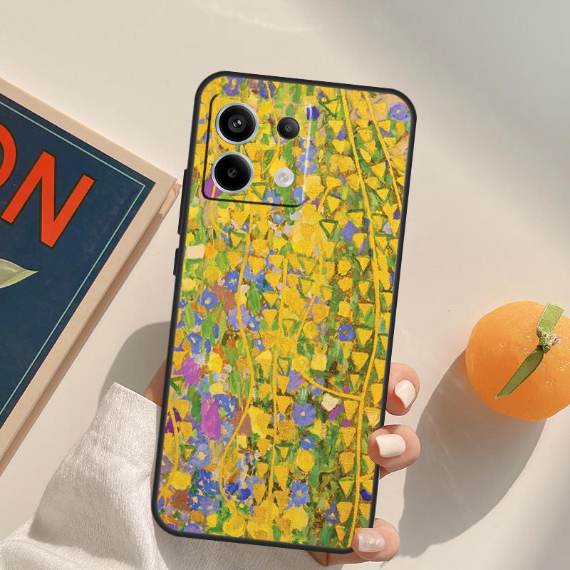 Kiss by Gustav Klimt Funda For Xiaomi Redmi Note 9 10 11 12 13 14 Pro 9S 10S 11S 12S Redmi 13C 10C 12C 14C Case