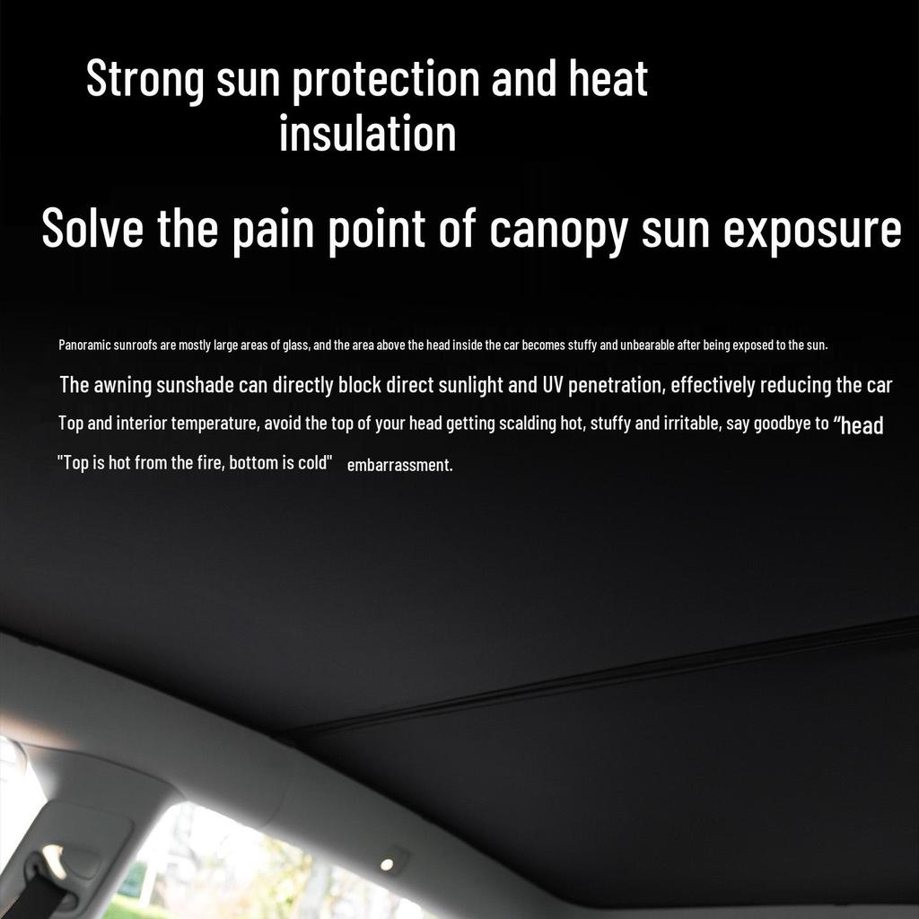 Xiaomi YU7/YU7 Pro Car Sunroof Graphene Privacy Sunshade Curtain
