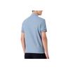 Emporio Armani Solid Color Logo Embroidered Short Sleeve Polo Shirt Men Tops Light-Blue 3R1F67-1JCYZ-0761