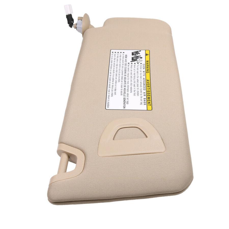 Left Side Sun Visor Beige For 08-12 Honda Accord 83280-TA5-A51ZA, 83280TA5A51ZA