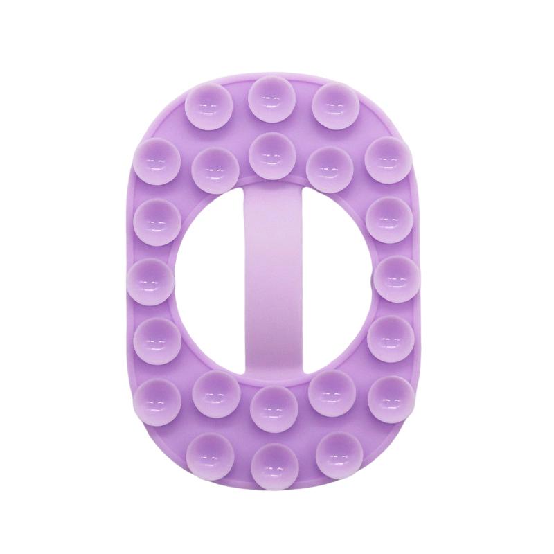 Double Side Silicone Pad For Mobile Phone Fixture Suction Cup Backed Adhesive Silicone Rubber Sucker Pad For Fixed Pad