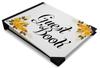 Darling Souvenir Black Blur Light Printed Hardbound Cover Personalized Guestbook For Retirement Party Guest Sign In-9 x 12