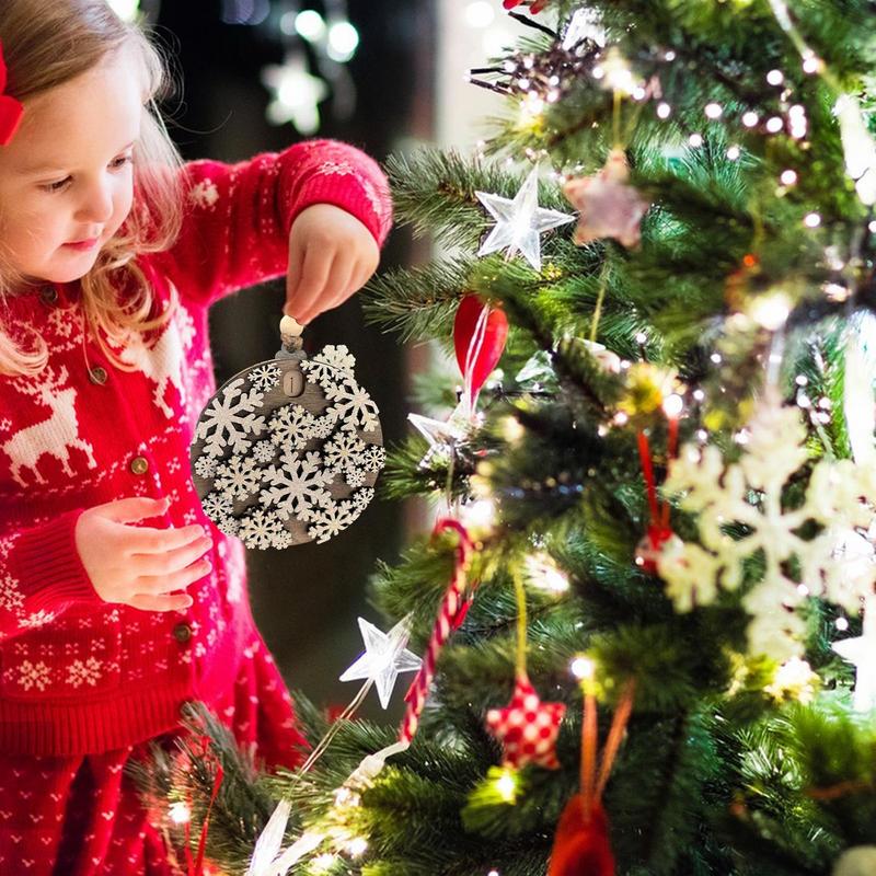 Christmas Countdown Decoration 25 Days Christmas Countdown Pendant 3D Winter Decoration Sliding Ornament For Home Decoration