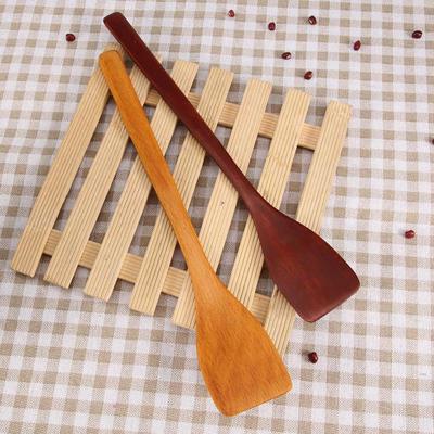 No-Stick Wooden Spatula Turner Fried Shovel Cooking Kitchen Utensils Shovel