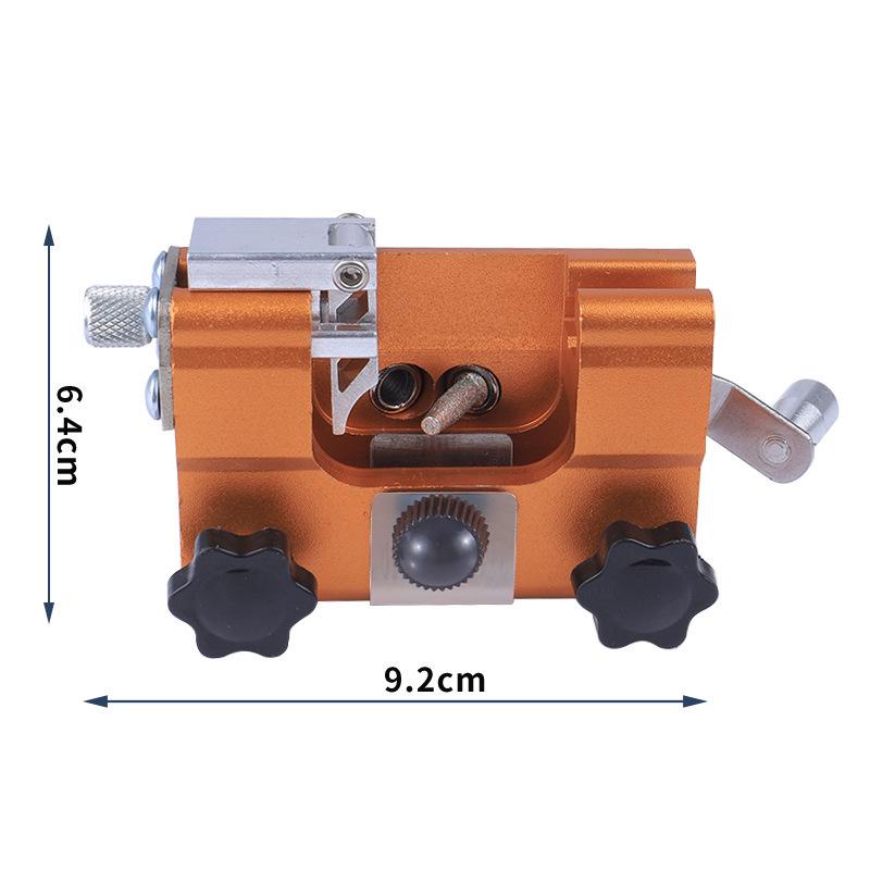 Compact Hand-Crank Chainsaw Chain Sharpener - Lightweight and Portable Electric Saw Chain Grinder