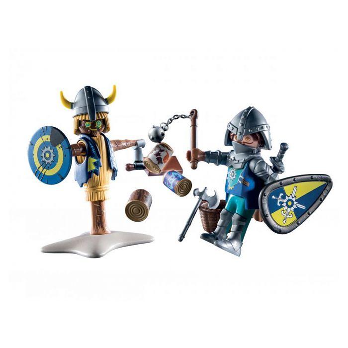 Playmobil - chevalier novelmore et mannequin - blanc - enfant - 4 ans et plus