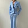 Europe and the United States Cross-border Amazon Autumn Temperament Fashion Commuter Suit Suit Bra Pants Jacket Three-piece Set