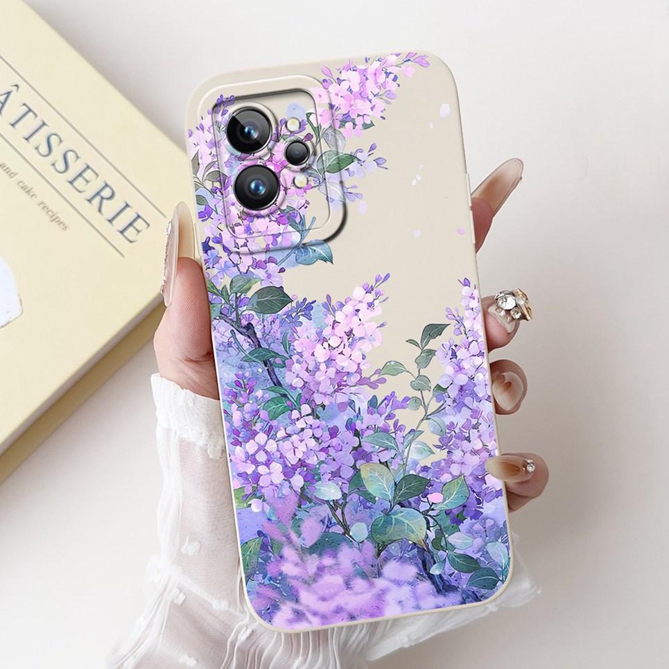 Cover per Telefono Femminile Cuore d'Amore per Realme GT2 Pro Custodia Realme GT Neo2 GT2 GT Neo 3T Funda Silicone Morbido Opaco Protezione Lente Capa