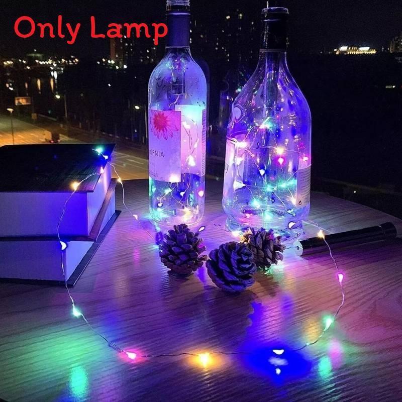 Bottle Lights Led Corks 20 Leds 2 M Lights Diy Party Decoration Solar Energy