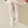 Soft and Breathable Children's Pantyhose Baby Leggings with Bowknot Detail, Trendy & Comfortable Long Stockings