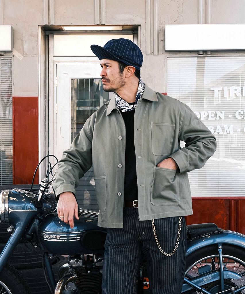 Vdr P41 Hbt Utility Jacket [Army Olive]