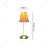Creative LED Pleated Fabric Lampshade Bedroom Bedside Lamp USB Charging Model Touch Night Light Living Room Small Table Lamp