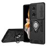 Pancerne Etui Na Telefon Dla Motorola Edge 40 50 Edge 60 Fusion Magnetyczny Uchwyt Pierścieniowy Ochrona Aparatu Suwakowa Osłona Amortyzująca Odporna Na Uderzenia