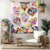 Digital Circus Wall Decor Tapestry Art For Pet Memorial Birthdaywedding Party Backdrop Family Gift