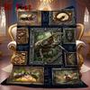 Gothic Insect Collection 2D Flat Pattern Flannel Blanket, High quality All Seasons, Home Decor, Warmth and Comfort, Perfect for Christmas Gifts.